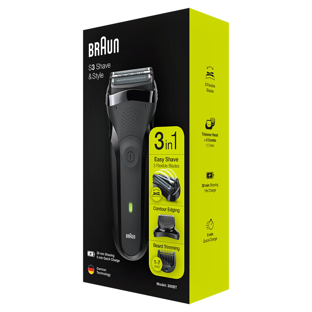 Электробритва Braun Series 3 Shave and Style 300bt - фото 8