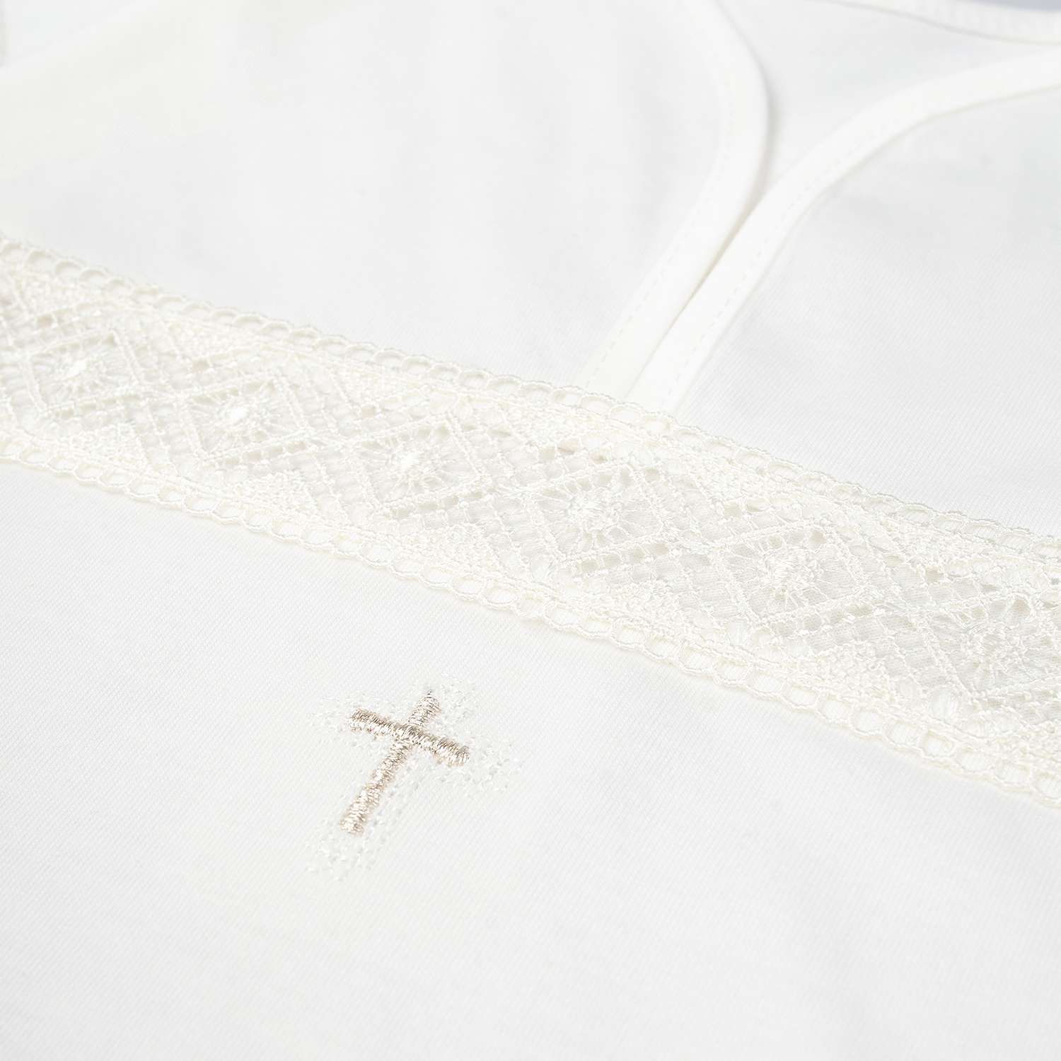 Рубашечка крестильная LEO 0372/3_молочный - фото 6
