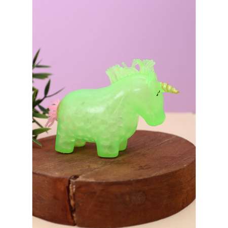 Мялка-антистресс iLikeGift Colorful unicorn squishy green
