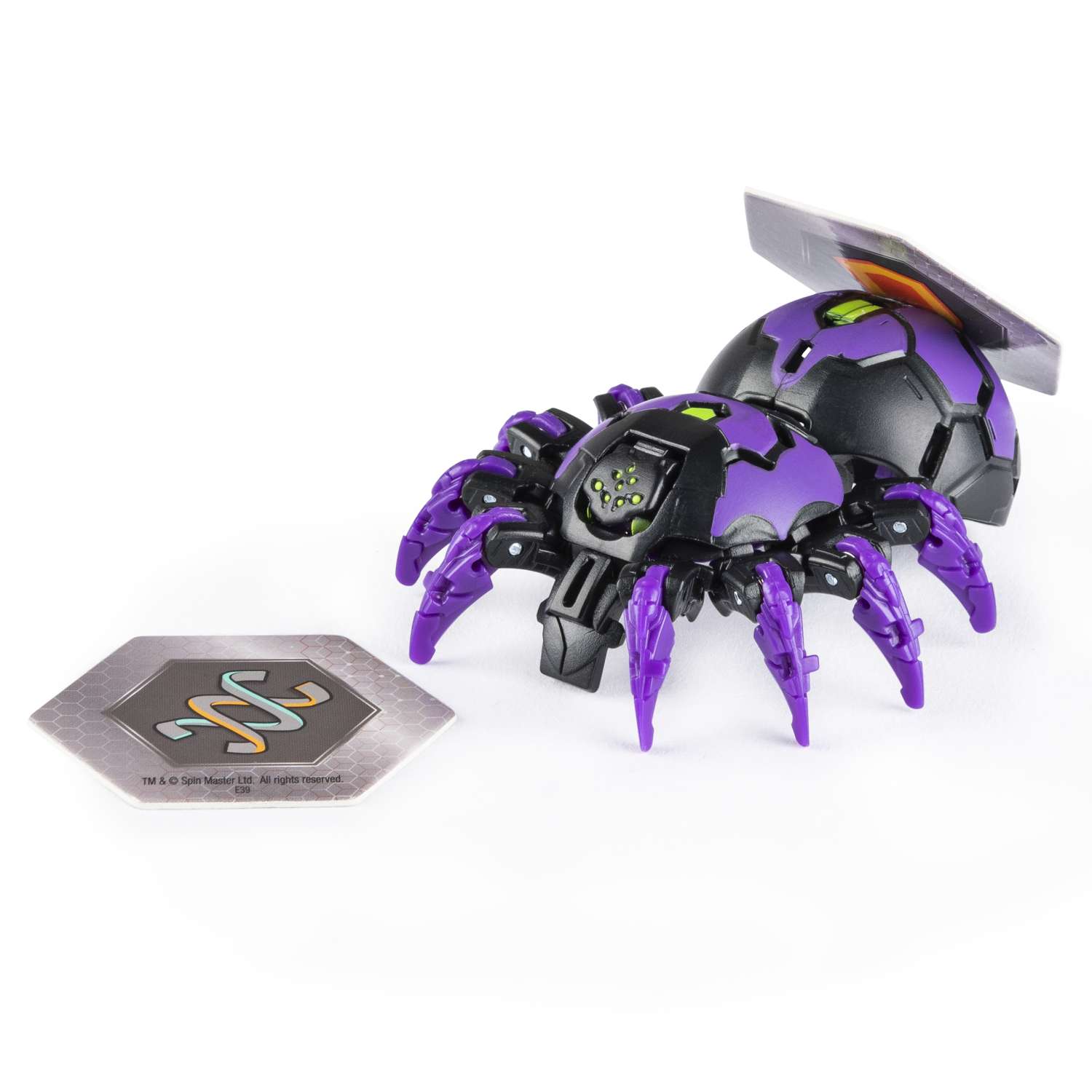 Фигурка-трансформер Bakugan Ультра Spider Black 6045146/20114714 - фото 4