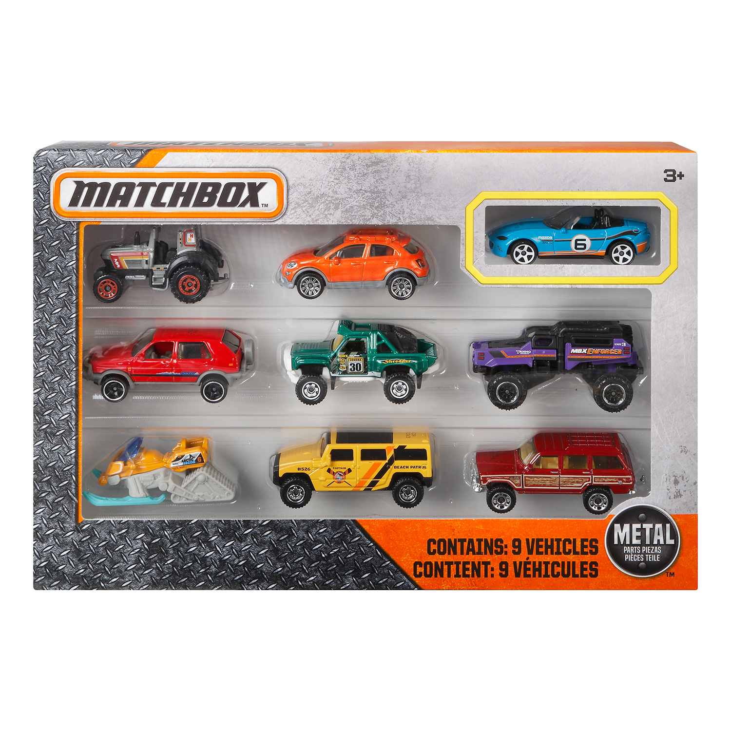 MATCHBOX 9 Cars