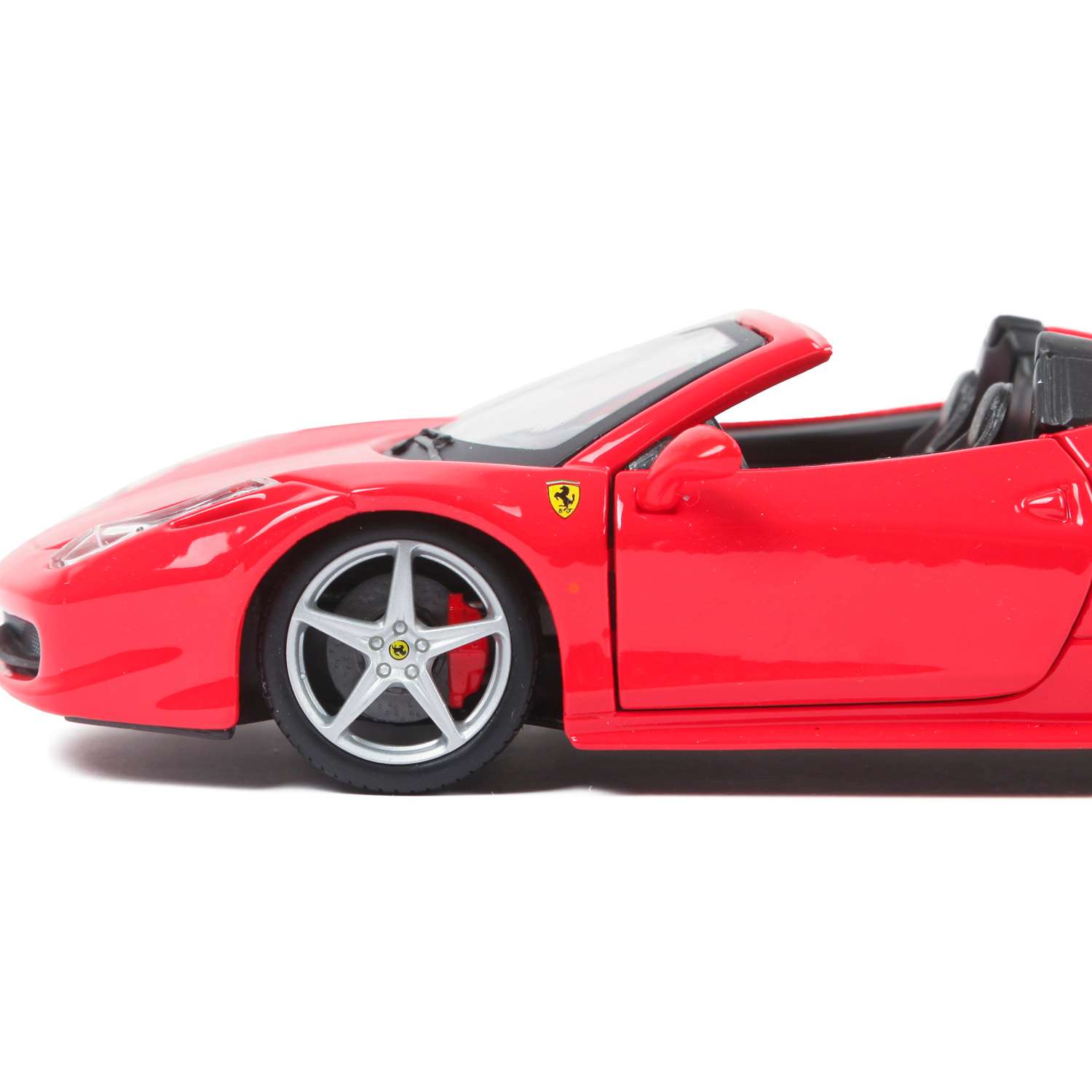 Машина BBurago 1:24 Ferrari 458 Spider Красная 18-26017 18-26017 - фото 7