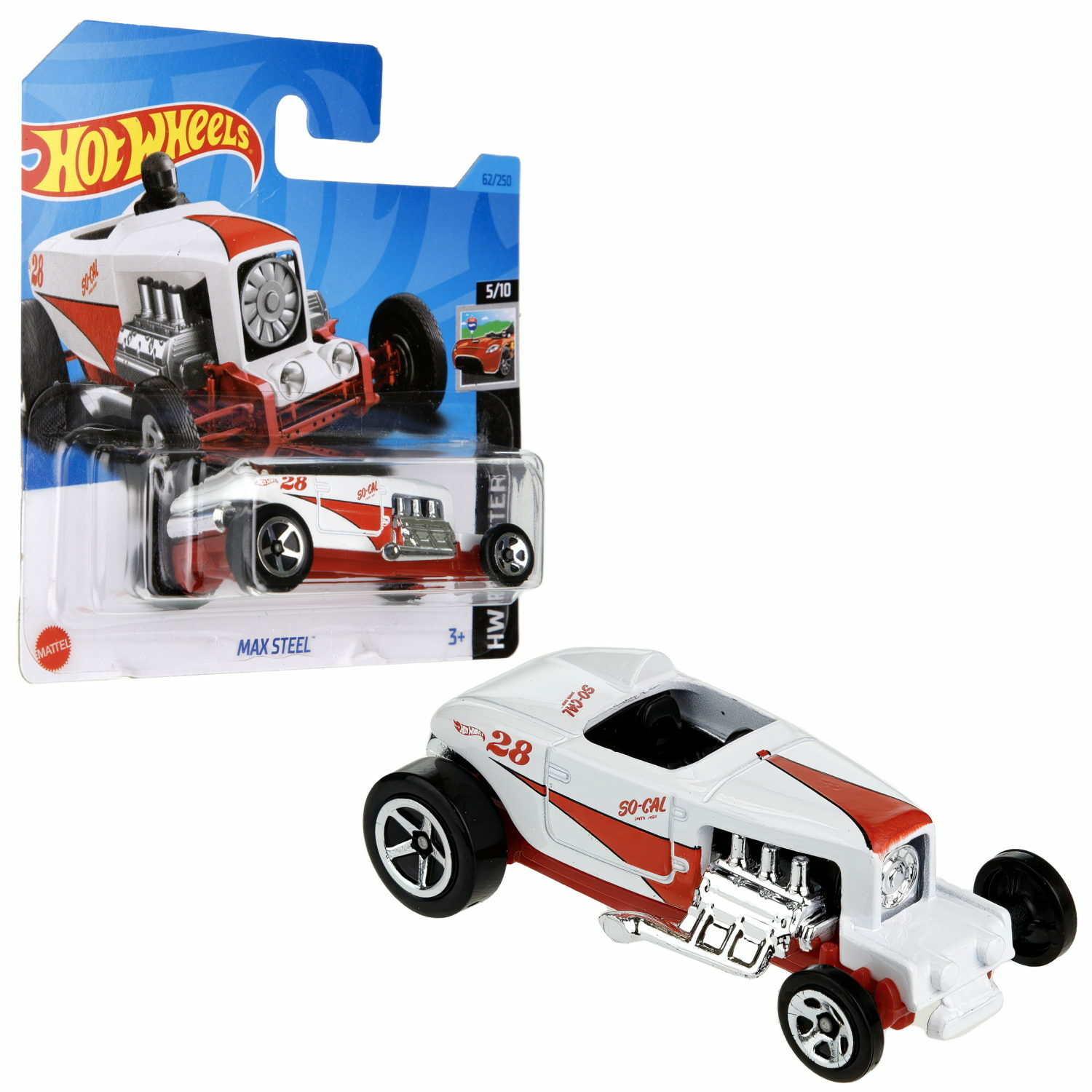 Коллекционная машинка Hot Wheels Max Steel 5785-46 - фото 1