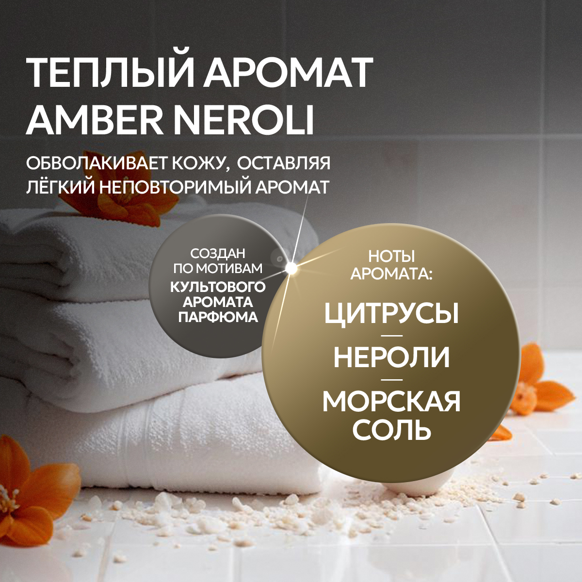 Жидкое мыло парфюмированное SEPTIVIT Premium Amber Neroli 5л - фото 2