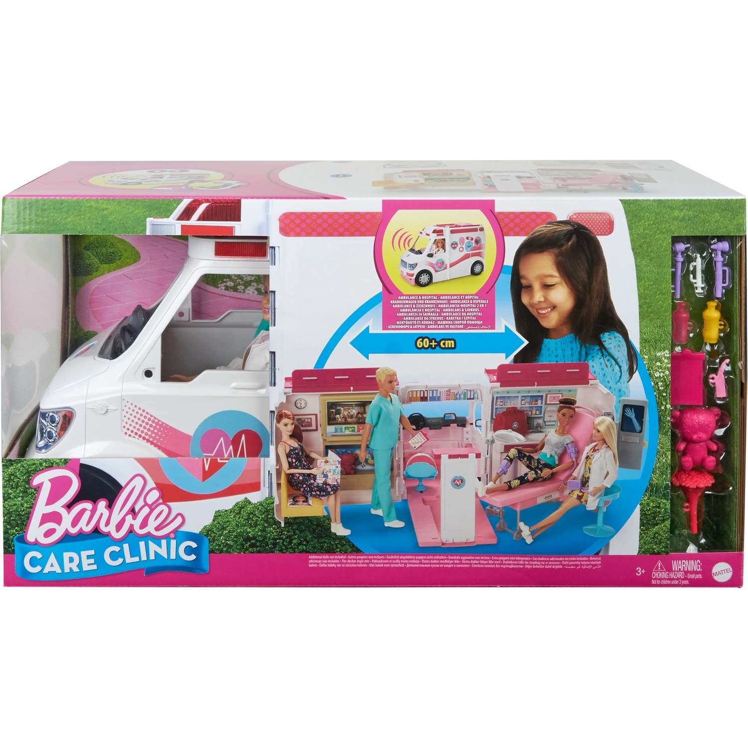 Набор игровой Barbie Кем быть? Клиника 2 куклы+машина скорой помощи GMG35 GMG35 - фото 2