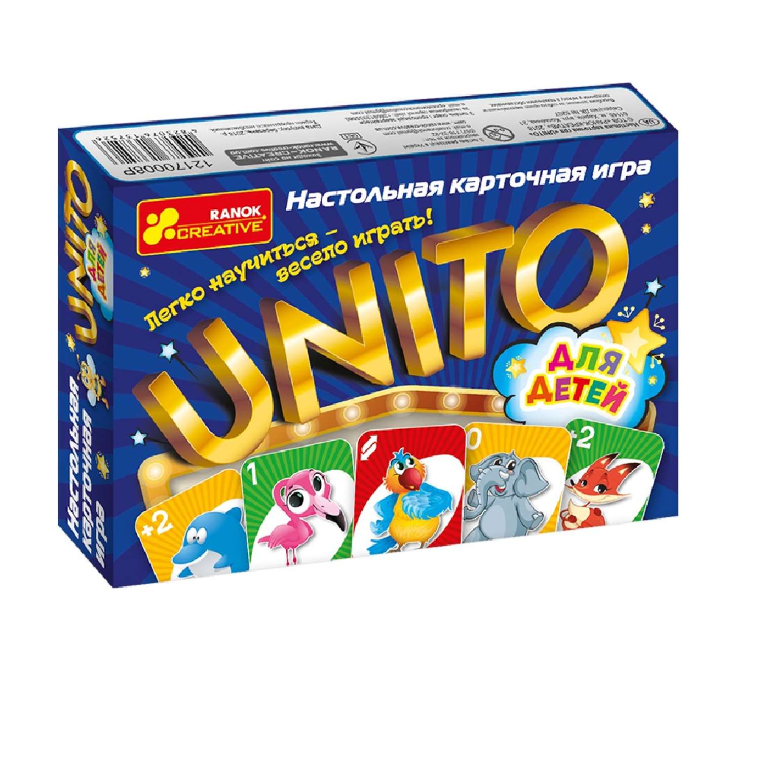 Настольная игра RANOK CREATIVE UNITO детская - фото 1