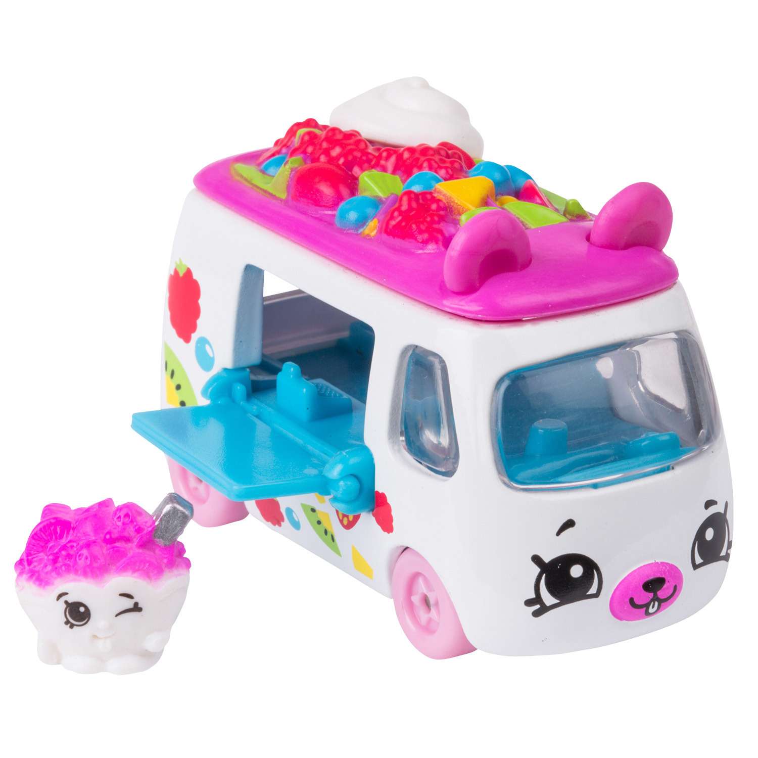 Машинка Cutie Cars с мини-фигуркой Shopkins S3 Летние Фрукты 56771 - фото 1