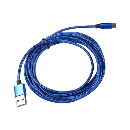 Кабель Energy ET-27 USB - micro-USB 1 м синий
