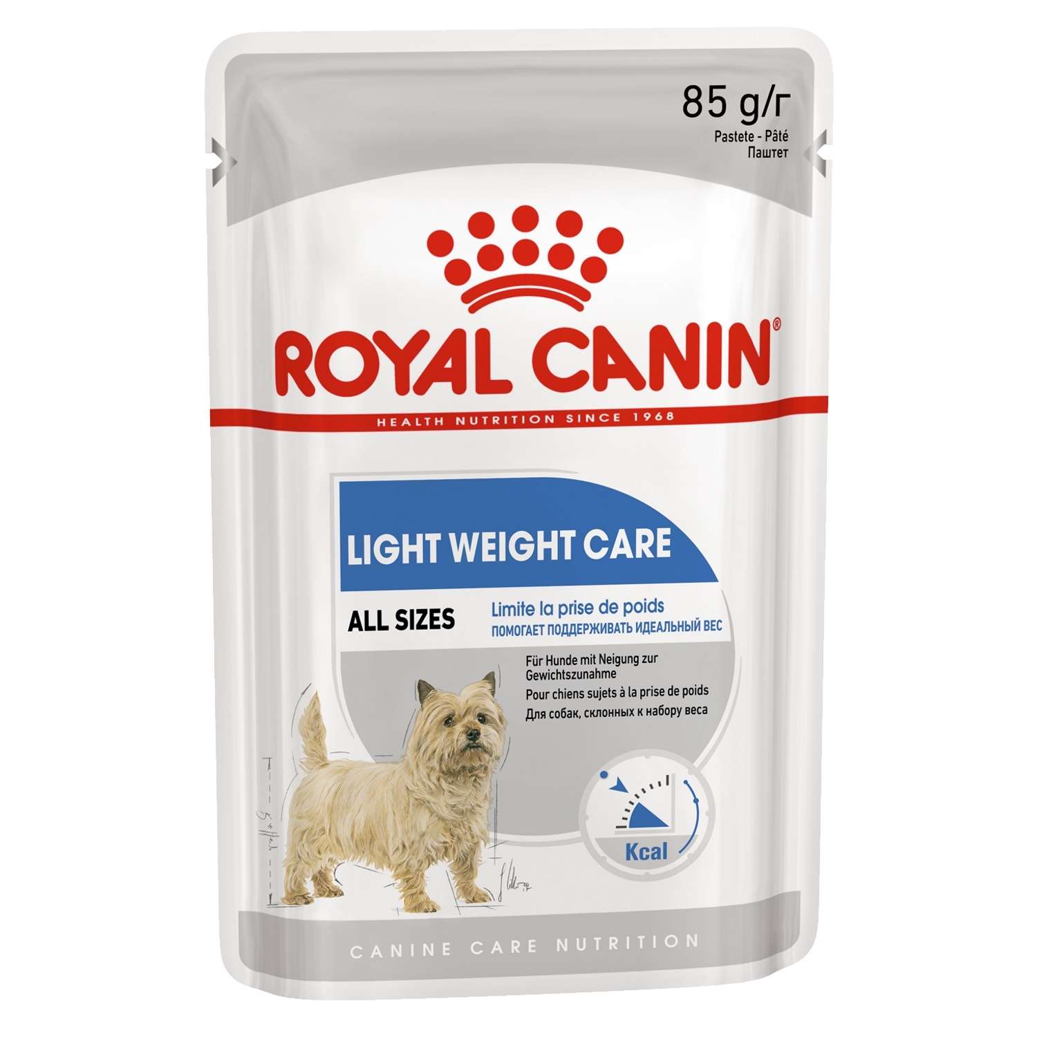 Корм для собак ROYAL CANIN Light Weight Care предрасположенных к набору избыточного веса пауч 85г - фото 2