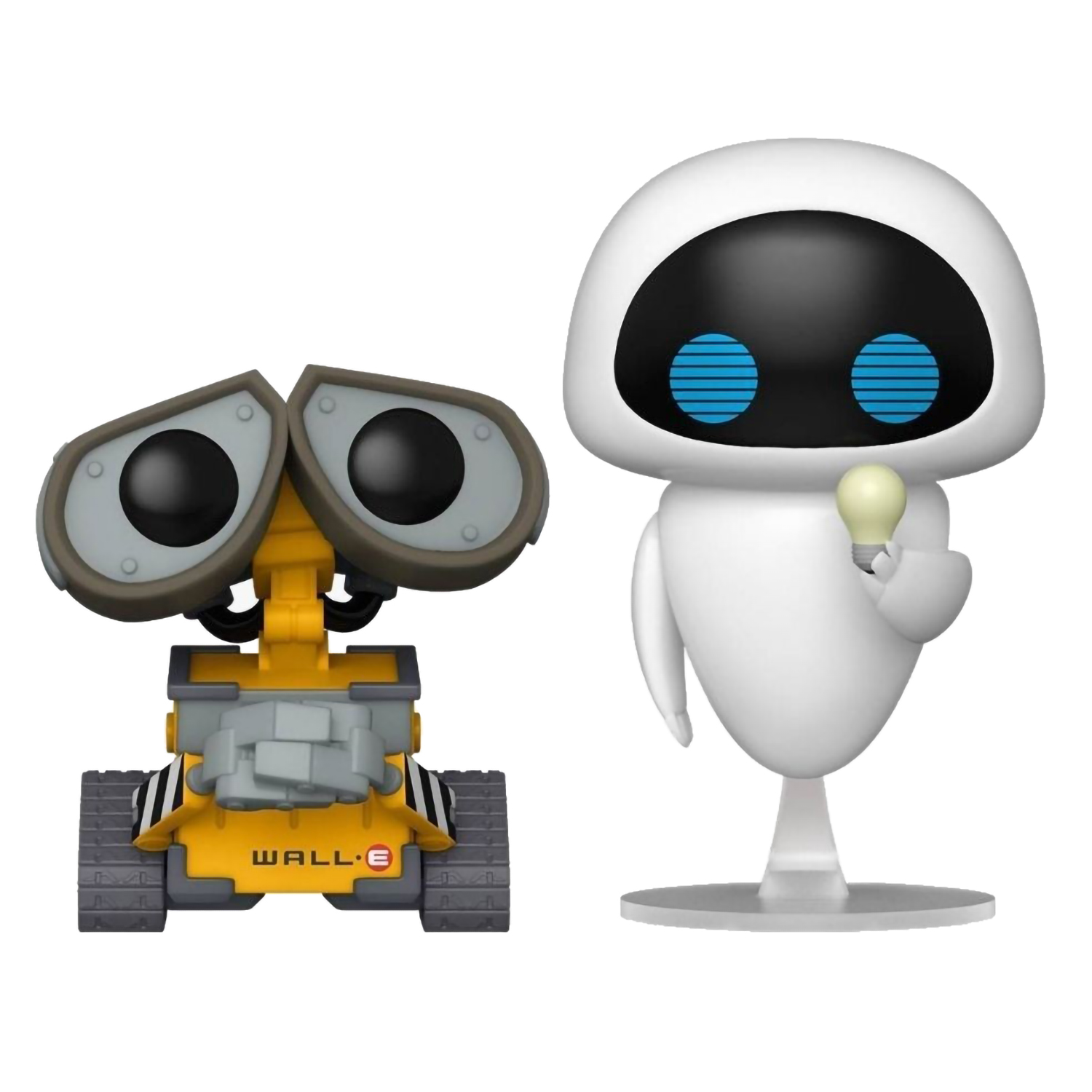 Фигурка Funko POP! Disney Wall-E Wall-E Bulb Eve Exc 2PK 58689 - фото 1