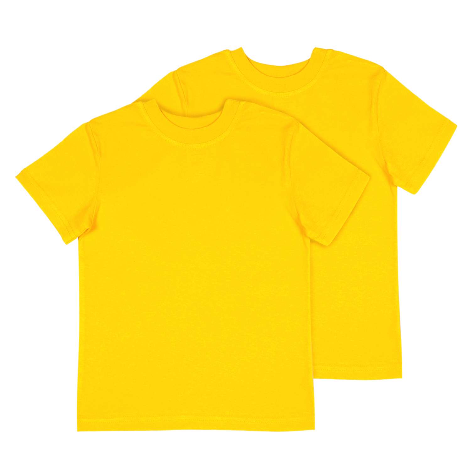 Футболка 2 шт Детская Одежда 221(2)/желтый2 - фото 1