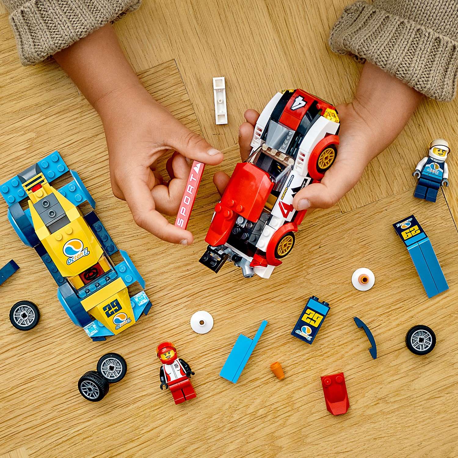Конструктор LEGO City Nitro Wheels Гоночные автомобили 60256 - фото 15