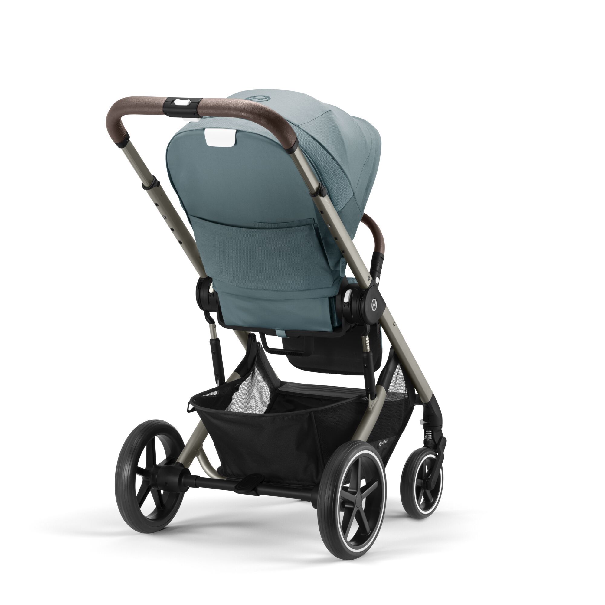 Коляска Cybex Balios S Lux Sky Blue с дождевиком - фото 3