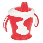 Чашка-непроливайка Canpol Babies с ручками 250мл с 9месяцев Красный