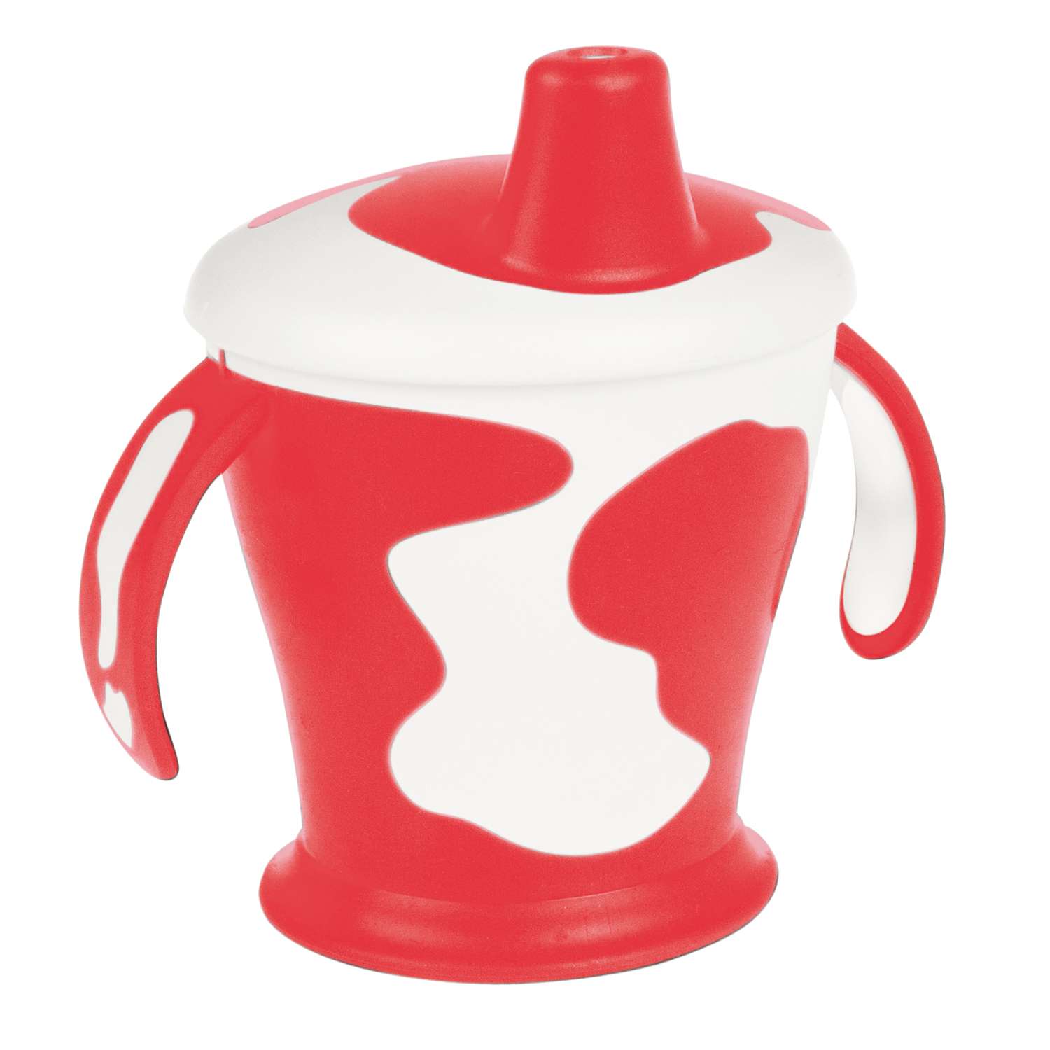 Чашка-непроливайка Canpol Babies с ручками 250мл с 9месяцев Красный - фото 1
