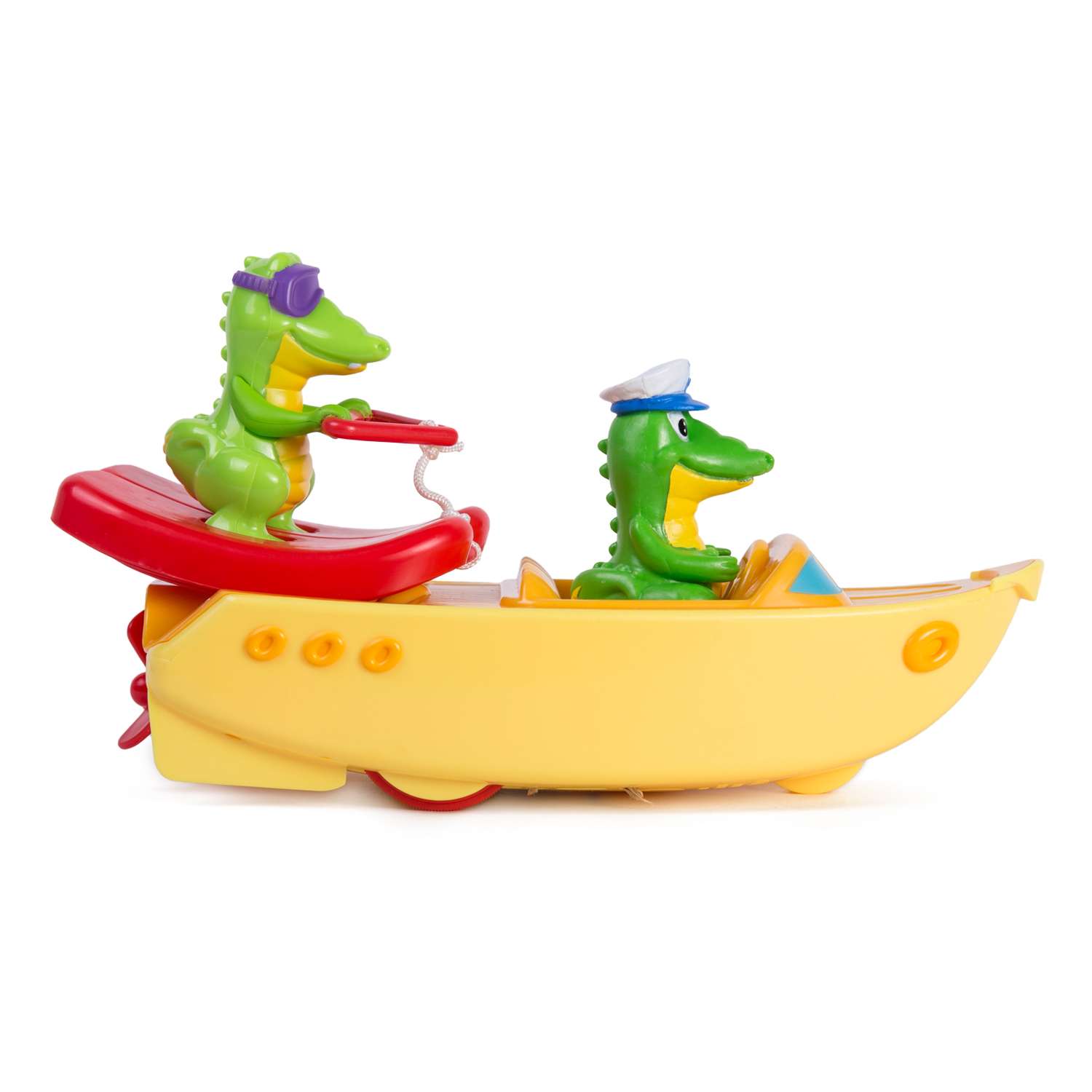 Игрушка для ванной Tomy Крокодил на водных лыжах - фото 5