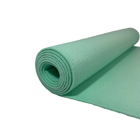 Коврик для спорта и фитнеса Ramayoga Puna Pro Limited Edition мятный размер 185x60x0.45 см