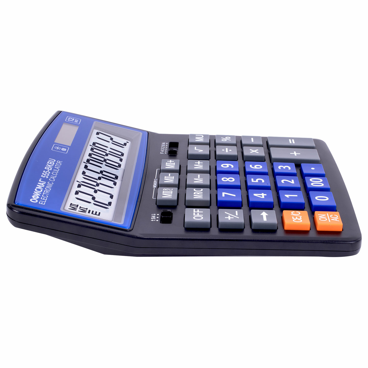 Калькулятор настольный ОФИСМАГ большой бухгалтерский 12 разрядов - фото 8