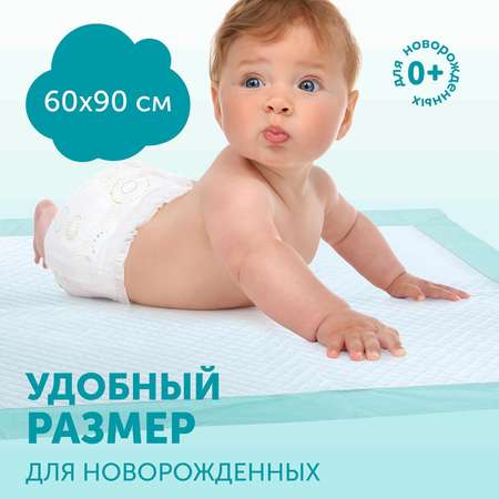 Пеленки LOVULAR Hot Wind одноразовые 60х90 5 шт