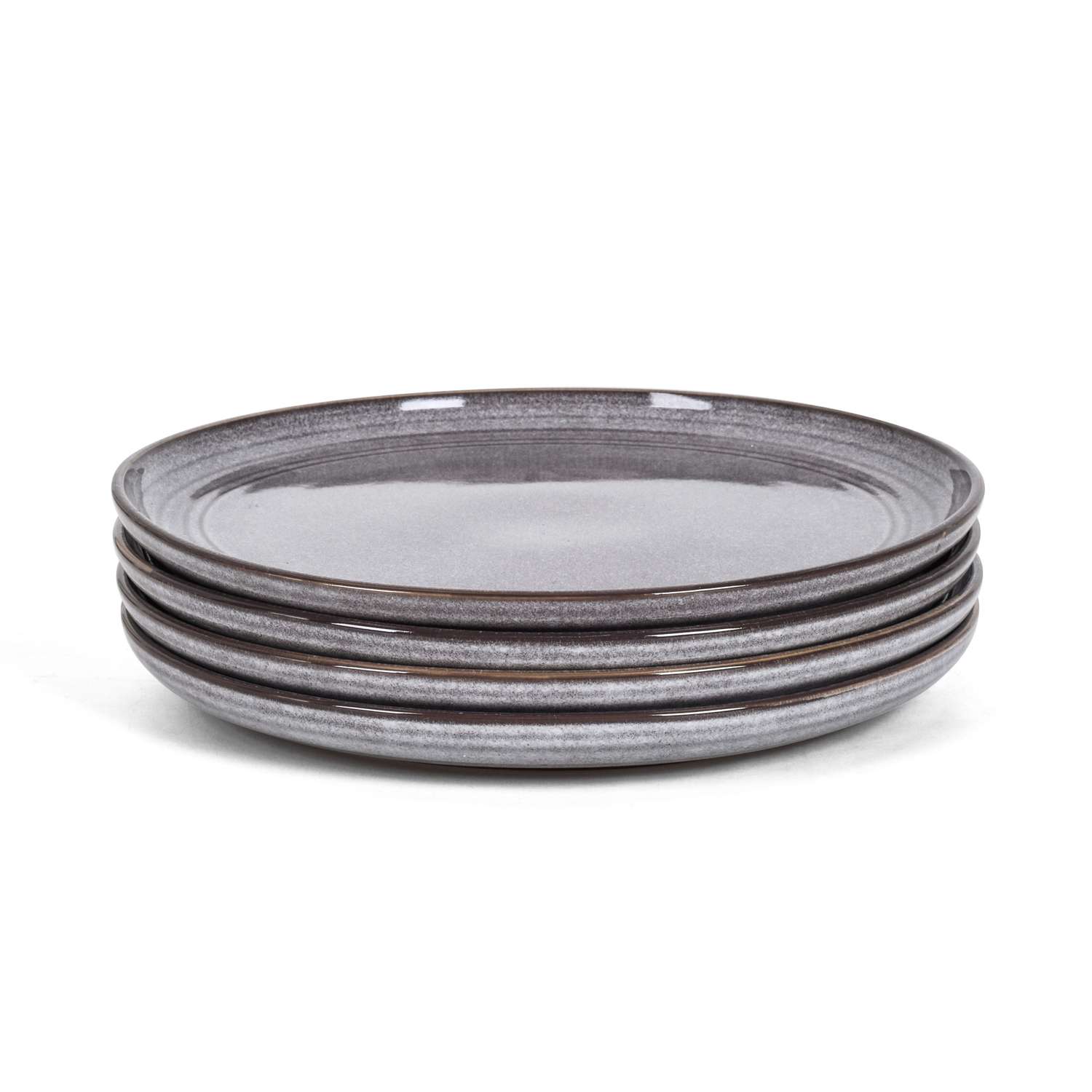Набор посуды Arya Home Collection Stoneware тарелки обеденные 27 см 4 шт. - фото 2