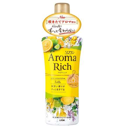 Кондиционер для белья Lion Aroma Rich Belle флакон 520 мл