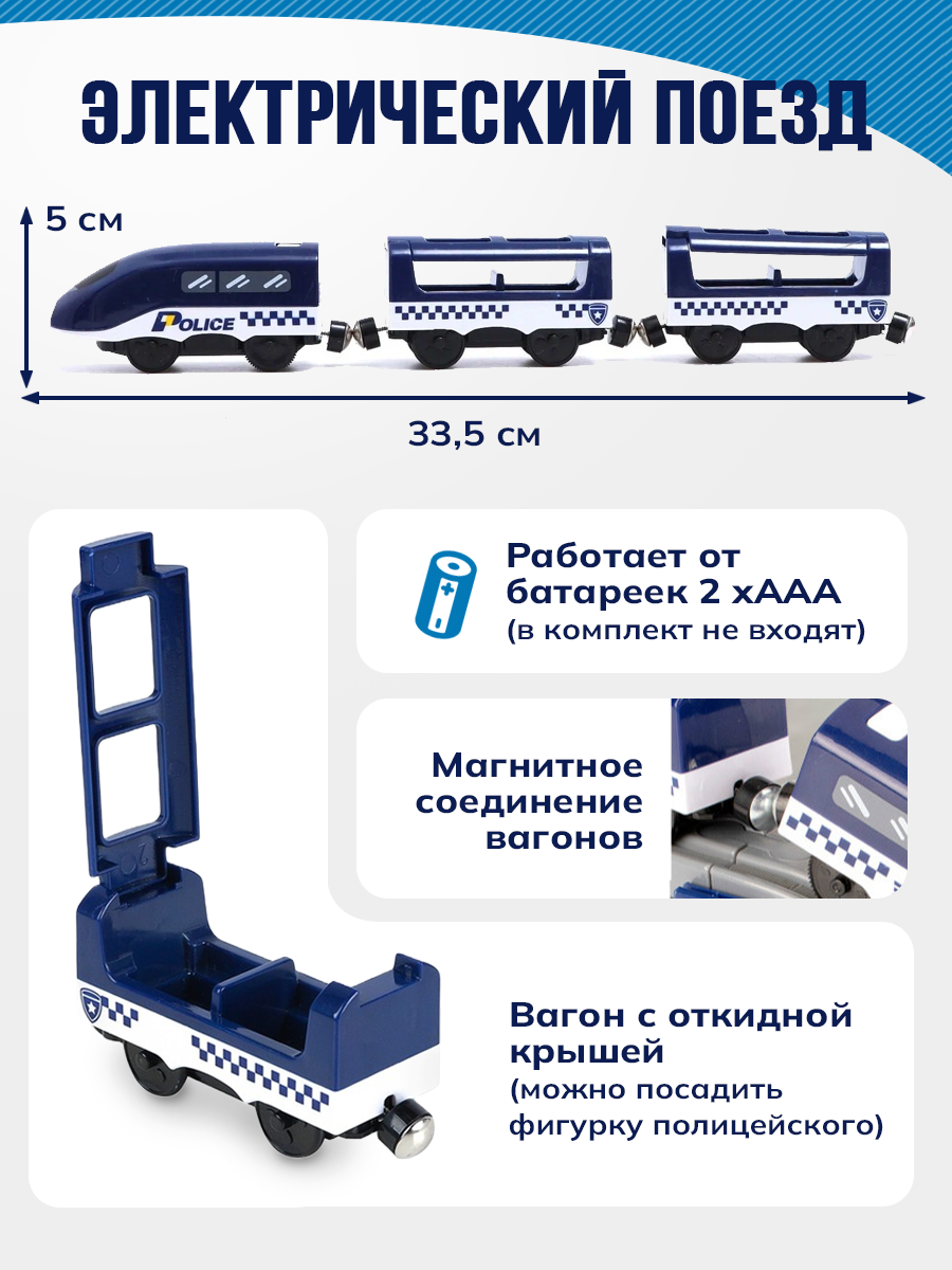 Железные дороги Депо Пластиковая 92 детали синяя ПЗ-АП-0025/ПЛ-92/синяя - фото 6