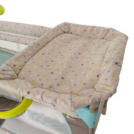 Манеж Hauck Baby Center Multi Dots Sand