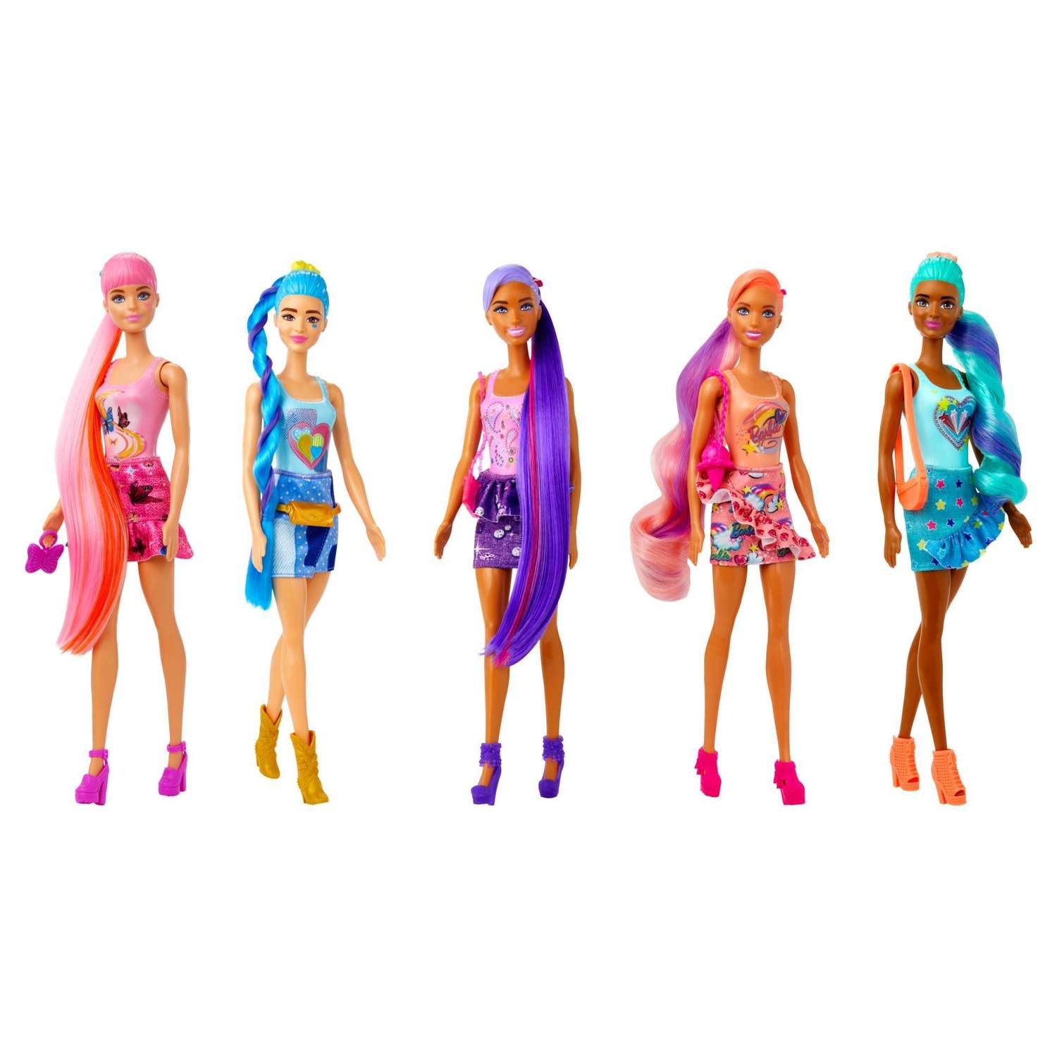 Кукла Barbie Color Reveal denim HJX55 HJX55 - фото 1