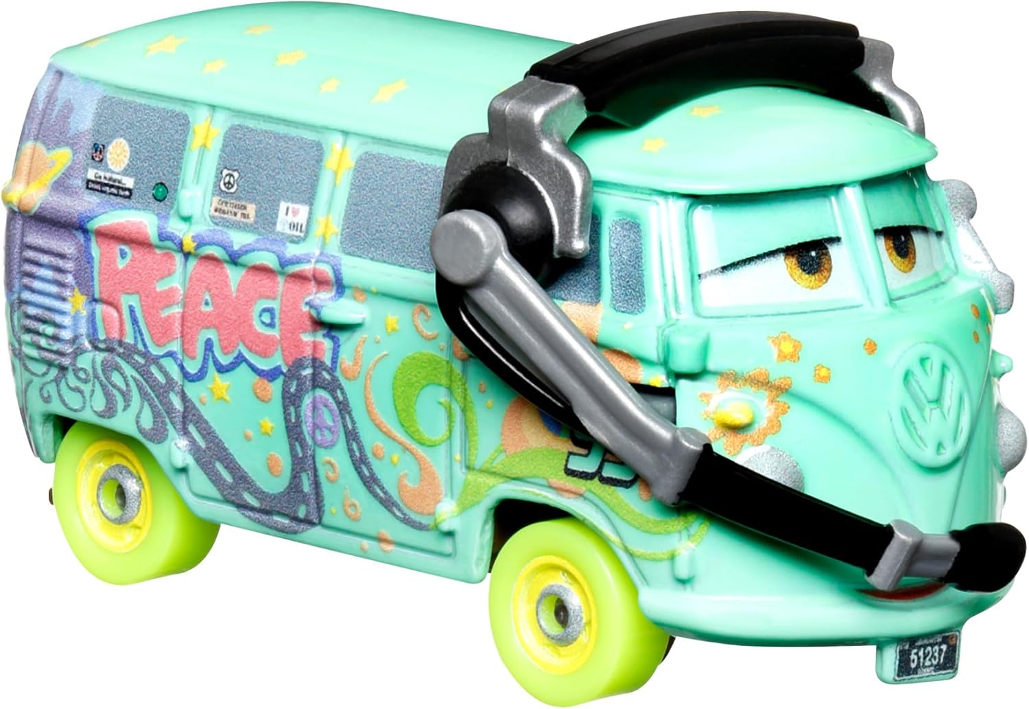 Машина Disney Pixar Cars Glow Racers HPG80 HPG76 - фото 1