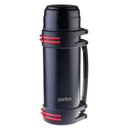 Термос Perfeo для напитков с крышкой-поилкой 2 литра черный