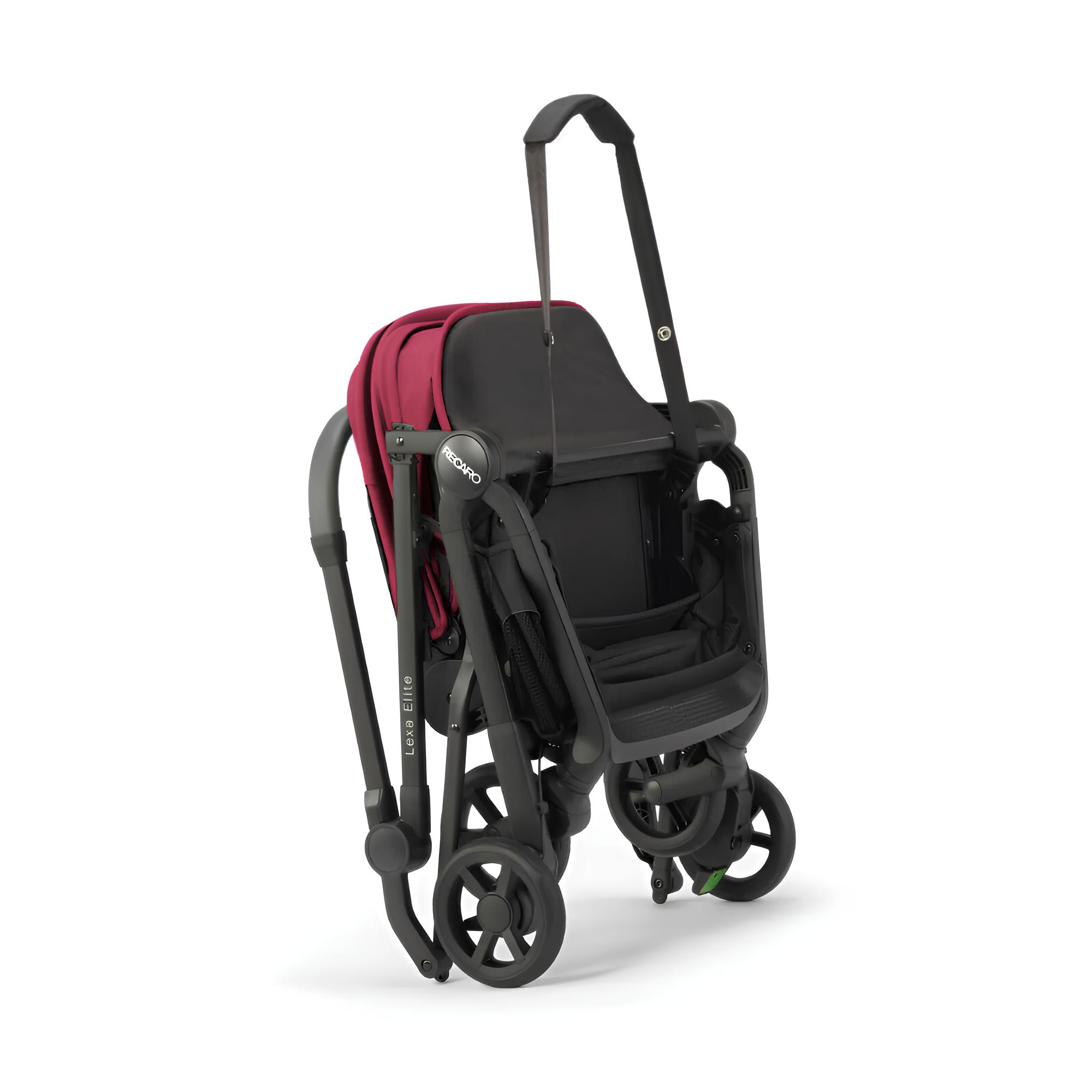 Коляска Recaro Lexa elite select garnet red с рождения до 4 лет - фото 4