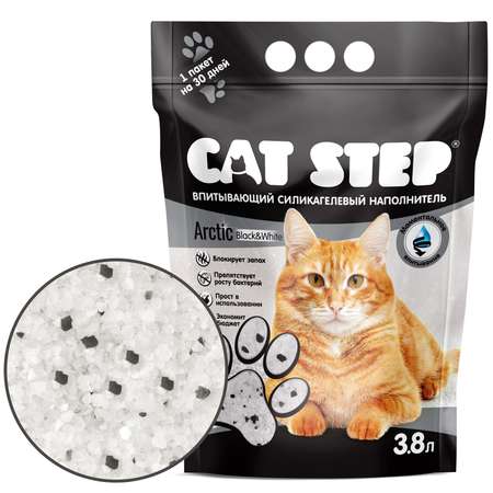 Наполнитель Cat Step 3.8 л силикагелевый