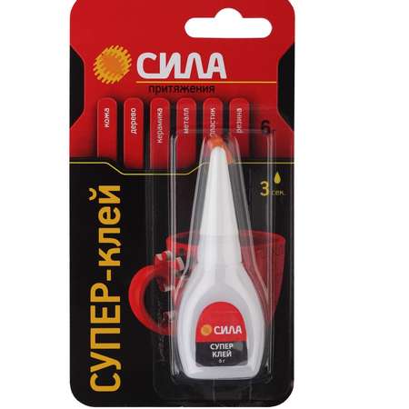 Супер-клей Сила SSBL1-6 6г