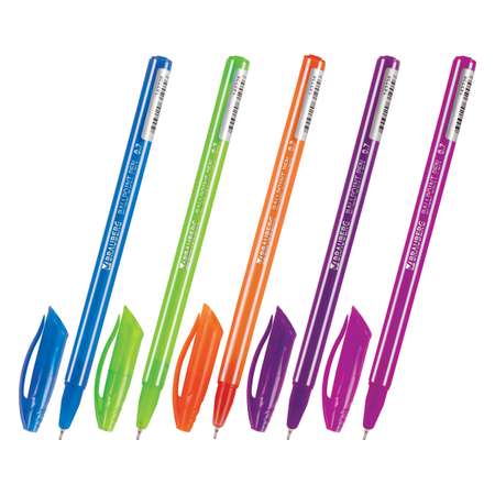 Ручки шариковые Brauberg набор 30 штук синие