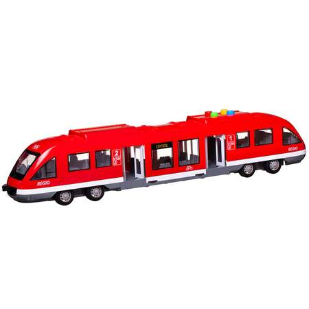 Трамвай ABTOYS фрикционный длина 44 см красный
