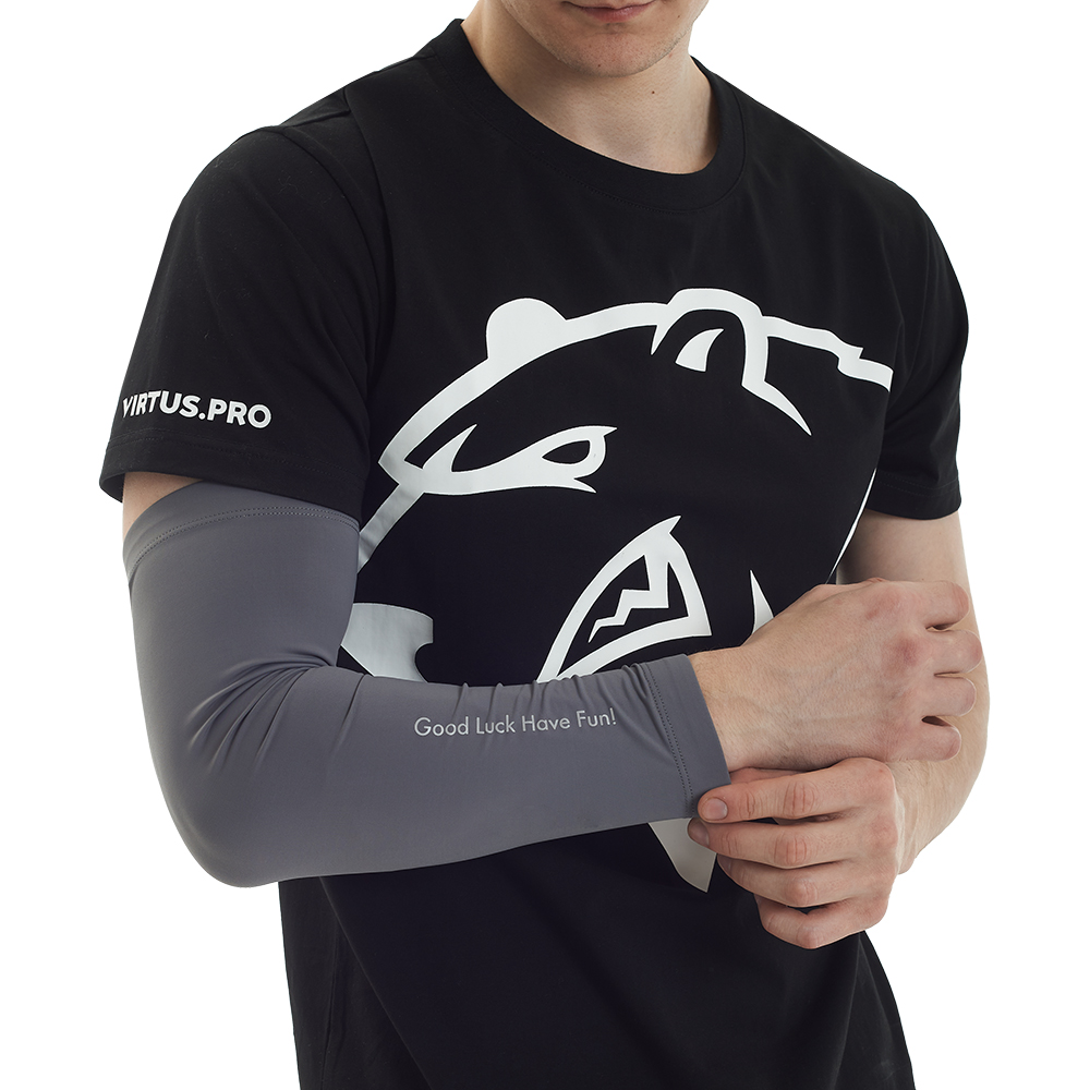 Геймерский рукав GLHF Compression Sleeve Grey - L - фото 2