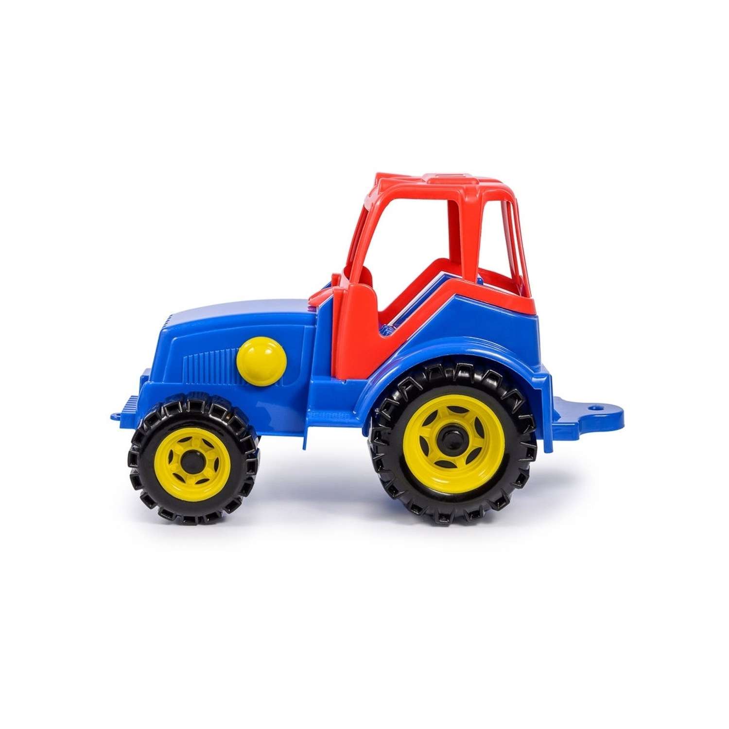 Синий трактор большой Green Plast машинка детская игрушечная для мальчиков ТР001 - фото 2