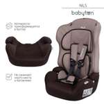 Автокресло Babyton Nils Mokko 1/2/3 (9-36 кг)