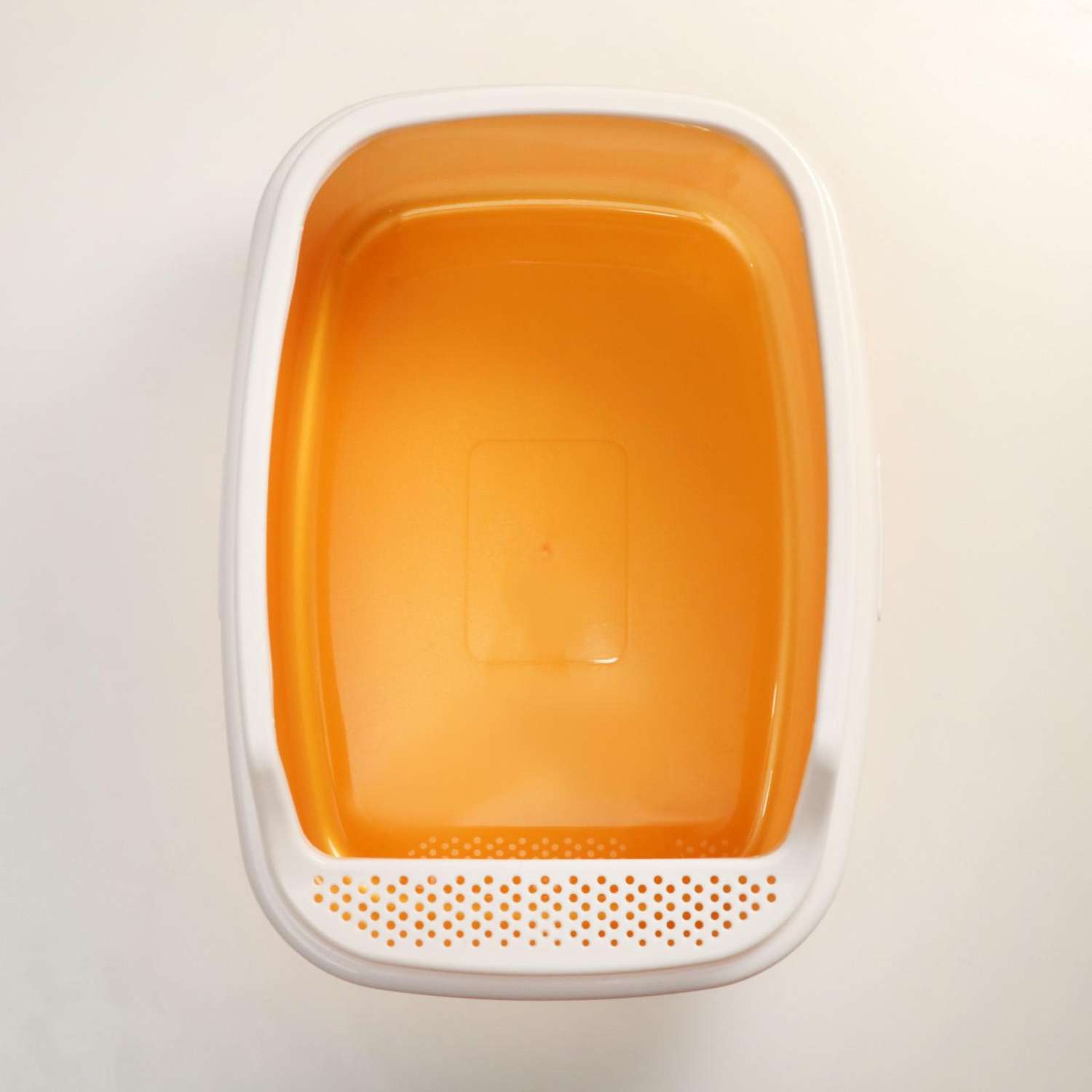 Туалет для животных Пижон «Айша» с бортом 53х39х21 см золотой перламутр - фото 3