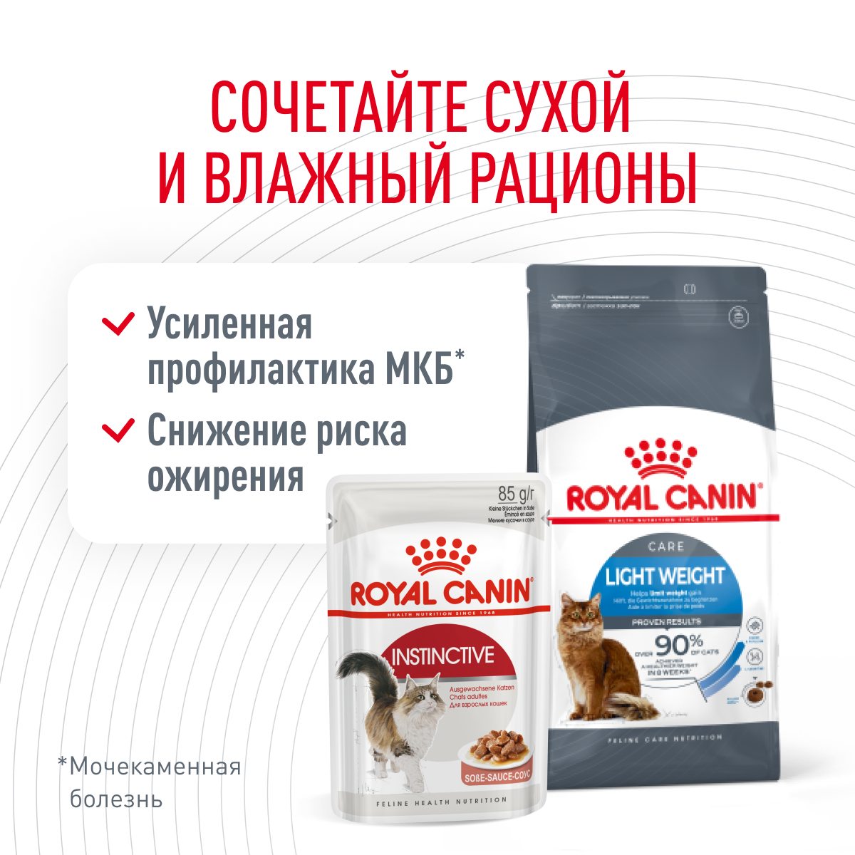 Корм для кошек ROYAL CANIN Light Weight Care для взрослых кошек в целях профилактики избыточного веса 1.5кг - фото 5