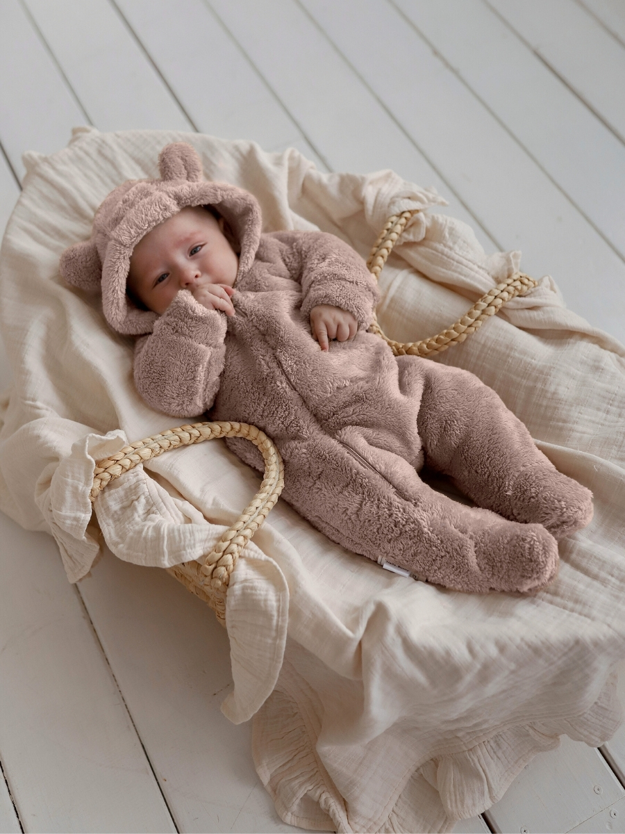 Комбинезон Hello,Bunny mishaplysh/КОФЕ - фото 4