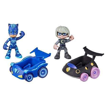 Набор игровой PJ masks Машинки героев Кэтбой и Луна F28405X0