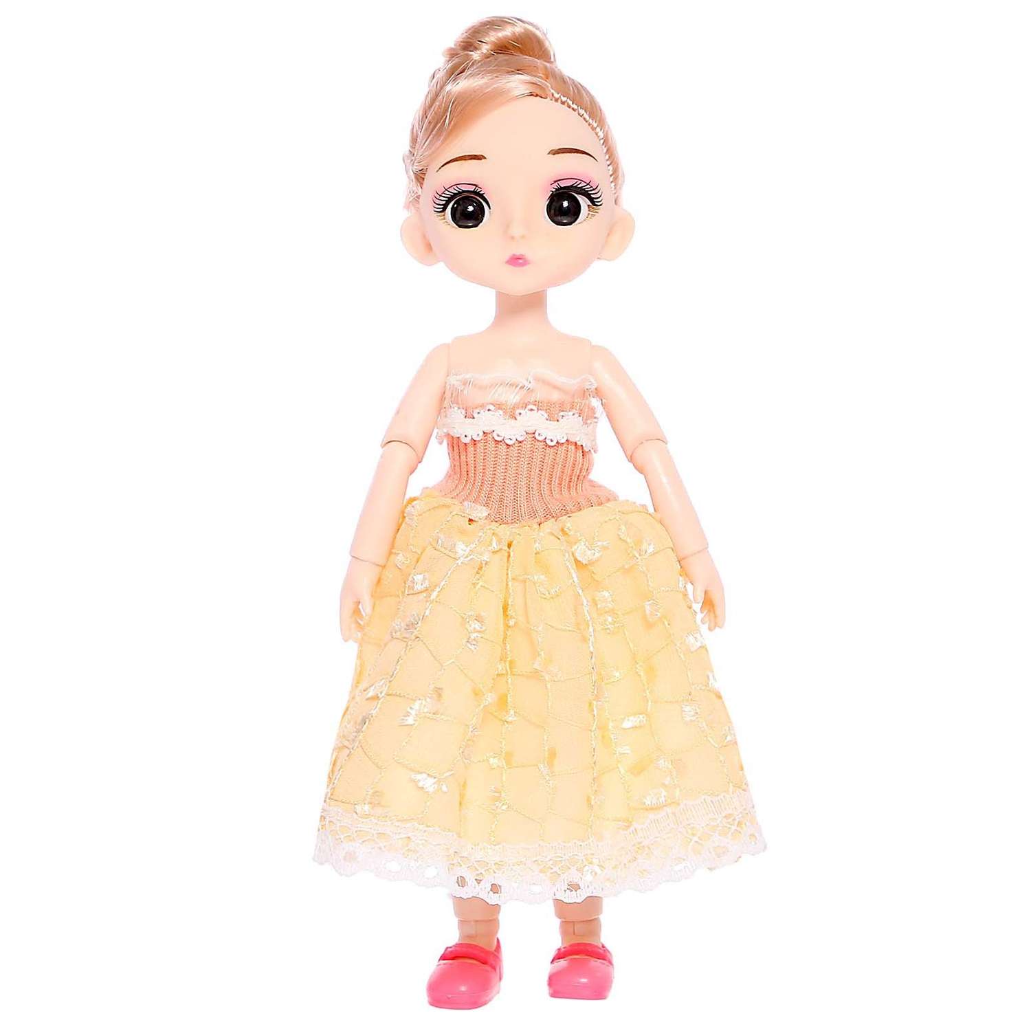 Кукла Лиза в платье в ассортименте 7145643 - фото 3