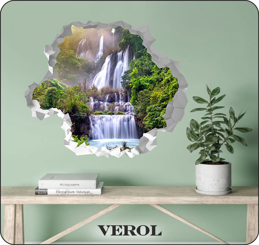 Наклейки интерьерные VEROL Пейзаж в стене - фото 4