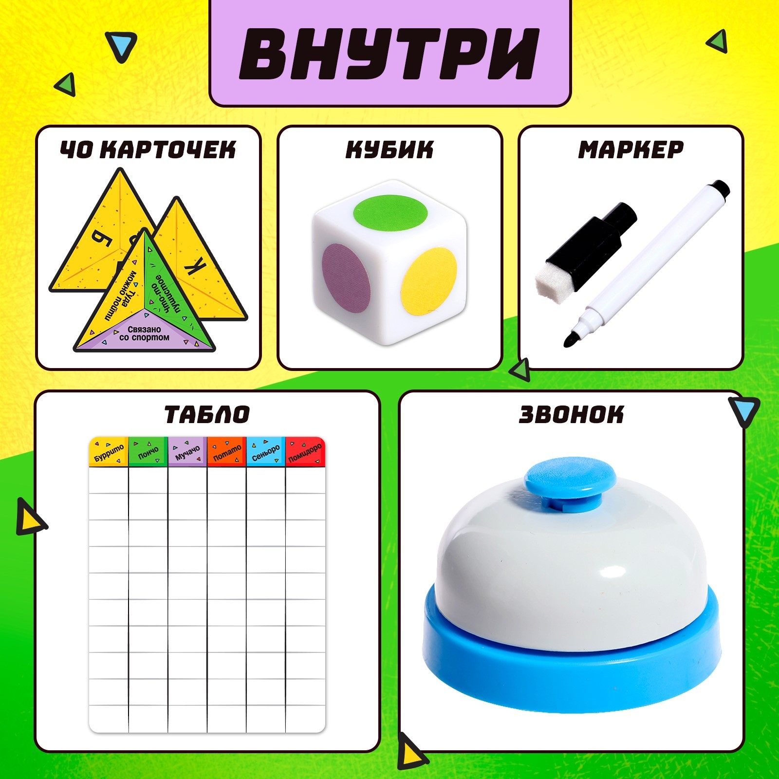 Настольная игра Лас Играс KIDS «Начос отвечачос» от 2 игроков 7+ - фото 2