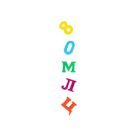 Магниты для доски Darvish канцелярские школьные разноцветные буквы и цифры