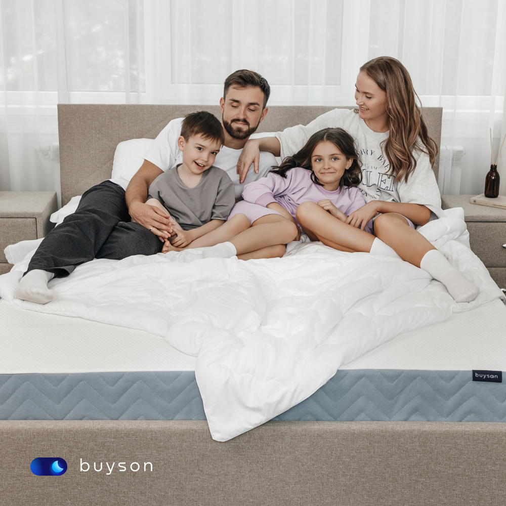 Одеяло buyson BuyRest 200х220 см евро 2-х спальное всесезонное с наполнителем полиэфир - фото 10