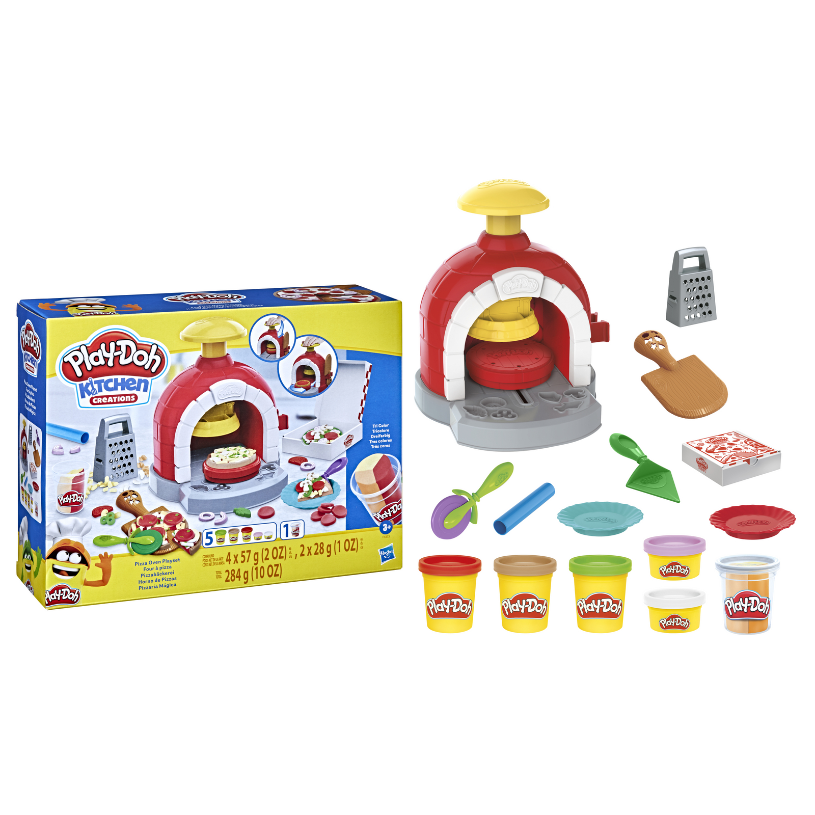 Набор игровой Play-Doh Мини Пицца F4373 - фото 3