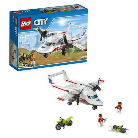 Конструктор LEGO City Great Vehicles Самолет скорой помощи (60116)