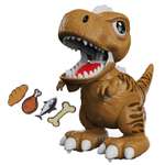 Интерактивная игрушка Mioshi Умный динозавр: Красавчик 21 см кусает свет звук